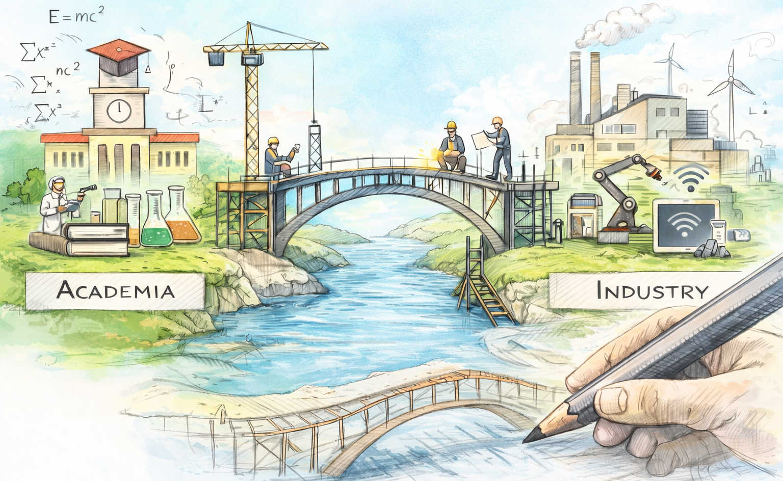 Academia to Industry bridge — BanavatNest collaborative ecosystem